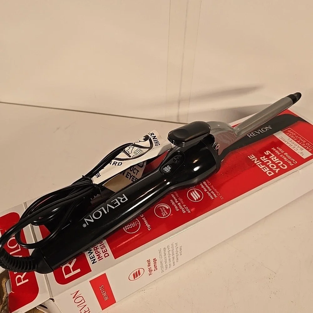 Revlon Perfect Heat Curling Iron Ceramic 1/2